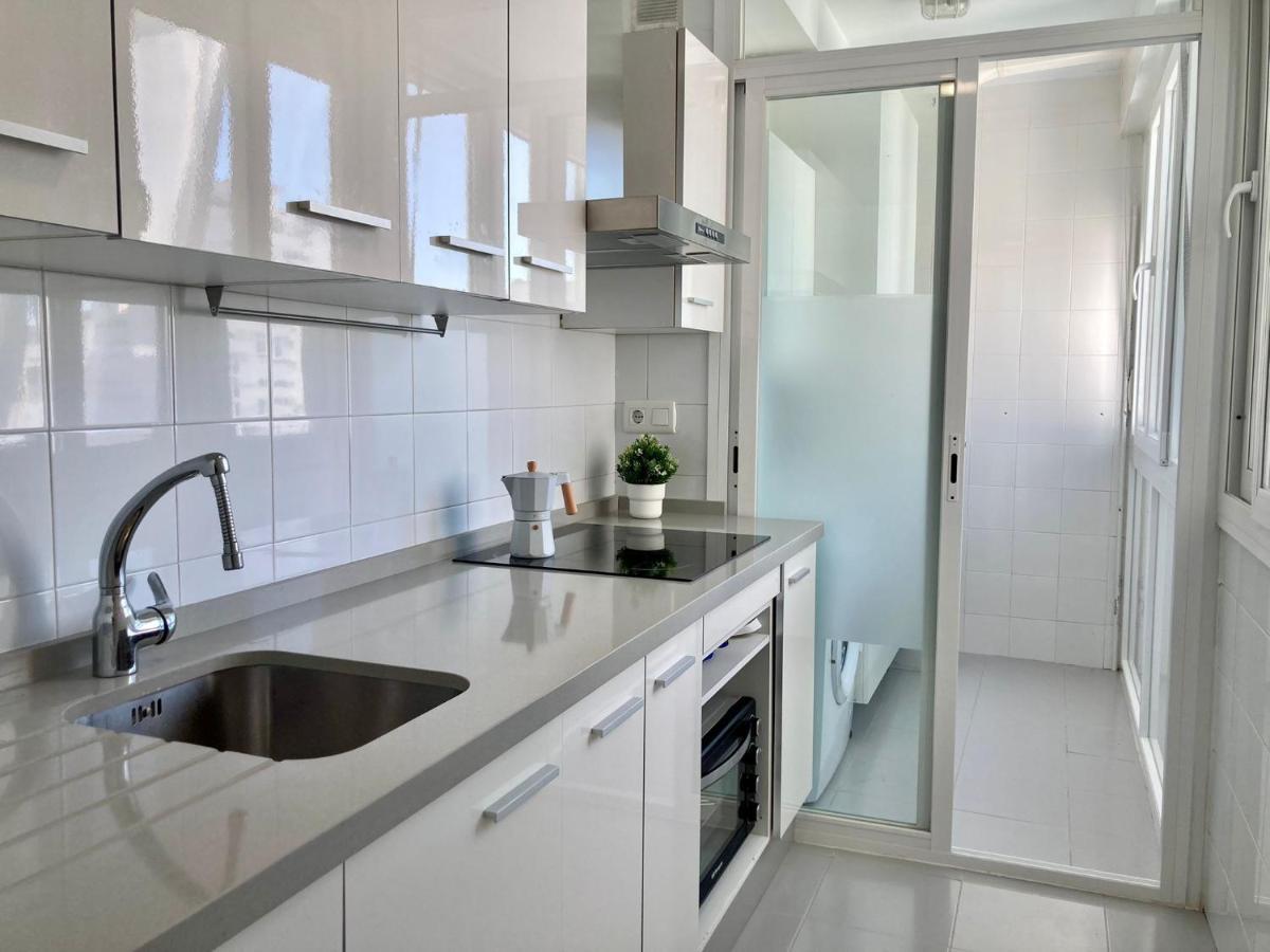 Atico Valdelagrana Playa - Aire Acondicionado Y Piscina Apartman El Puerto de Santa María Kültér fotó